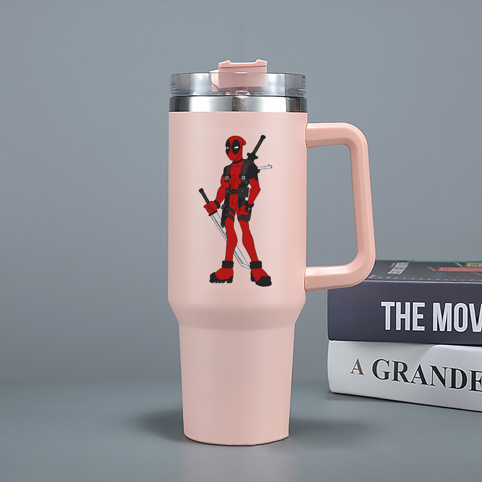 （画像用） Deadpool デッドプール 1200mL車用タンブラー（カラープリント）